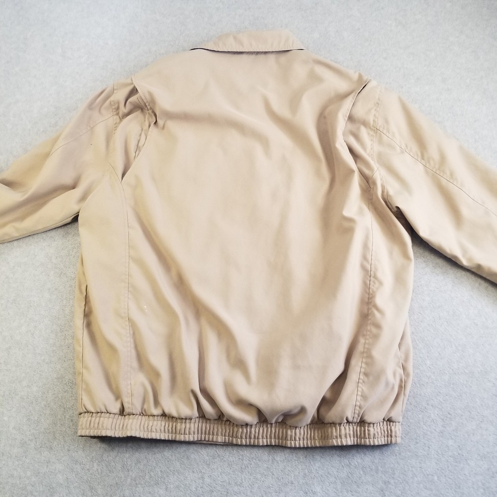 Polo Ralph Lauren Harrington Jacket Mens XLT Tall Beige Plaid Lined - Picture 4 of 10